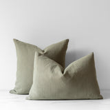 Sage Linen Pillow Cover