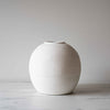 Textured White Stoneware Pot-Rug & Weave
