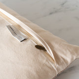 Amber Lewis x Loloi Celestia Natural Blue Pillow