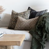 Betsy Block Print Pillow Cover 00-2 - PILLOWS - Block print - warm Rug & Weave Pillows