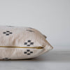 Double Sided Charcoal Dots Pillow Cover