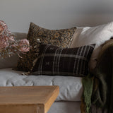 Umber Bhujodi Fringe Pillow Cover