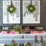 Faux Spruce Garland CHRISTMAS 2025 Tri W Imports