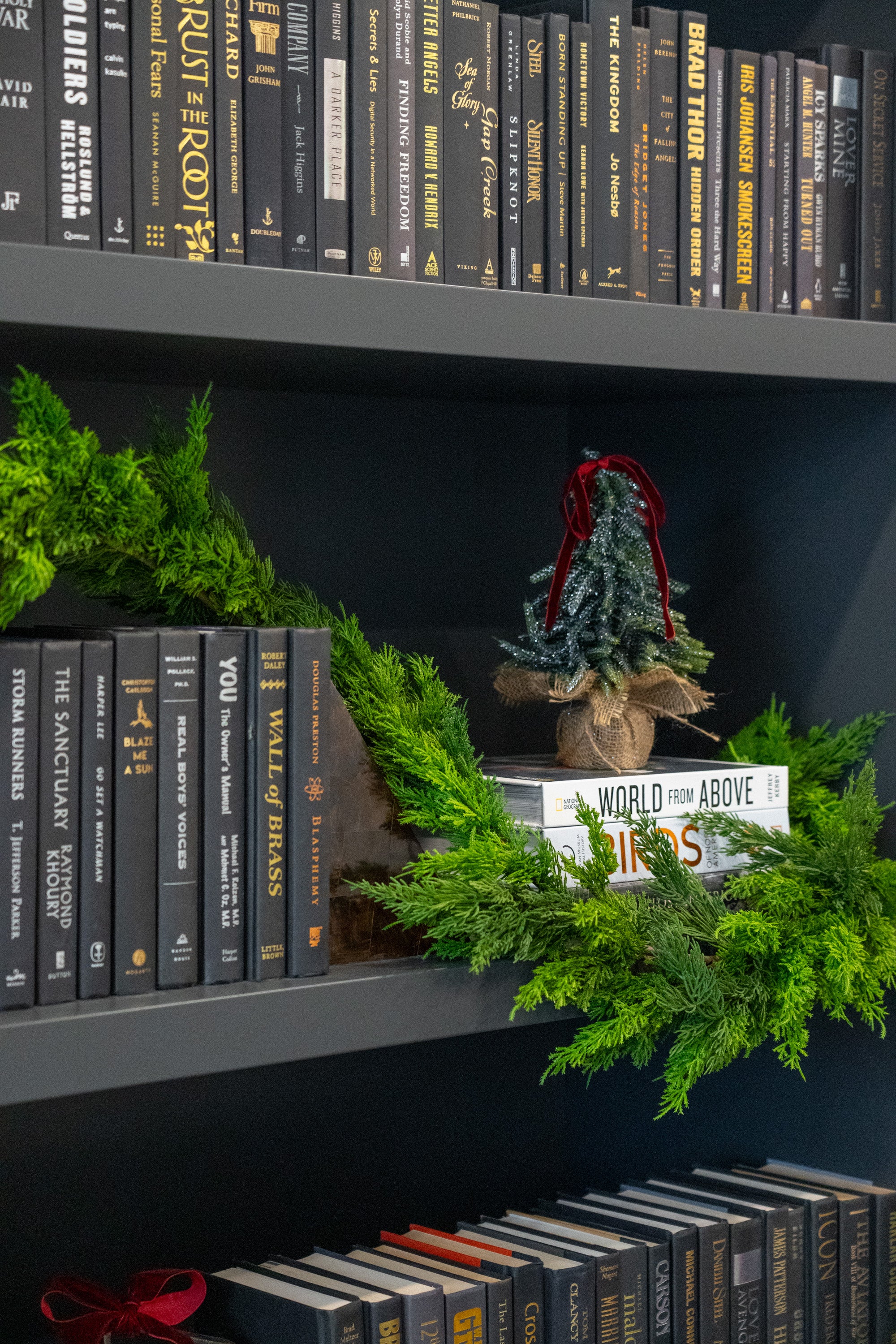 Faux Juniper & Cypress Garland CHRISTMAS 2025 Tri W Imports