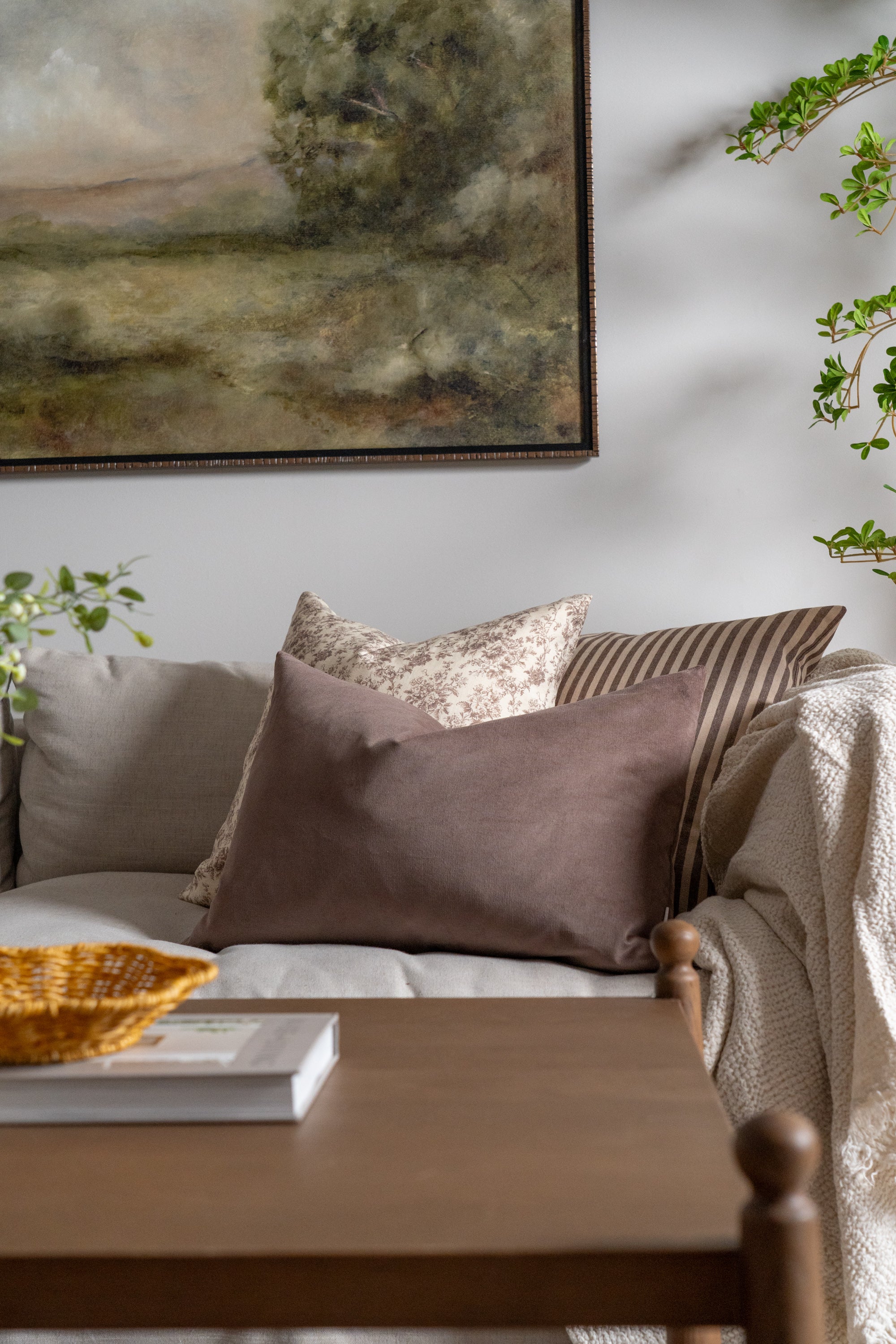 Hugo Pillow Cover 1 - PILLOWS - essentials - neutral Rug & Weave Pillows