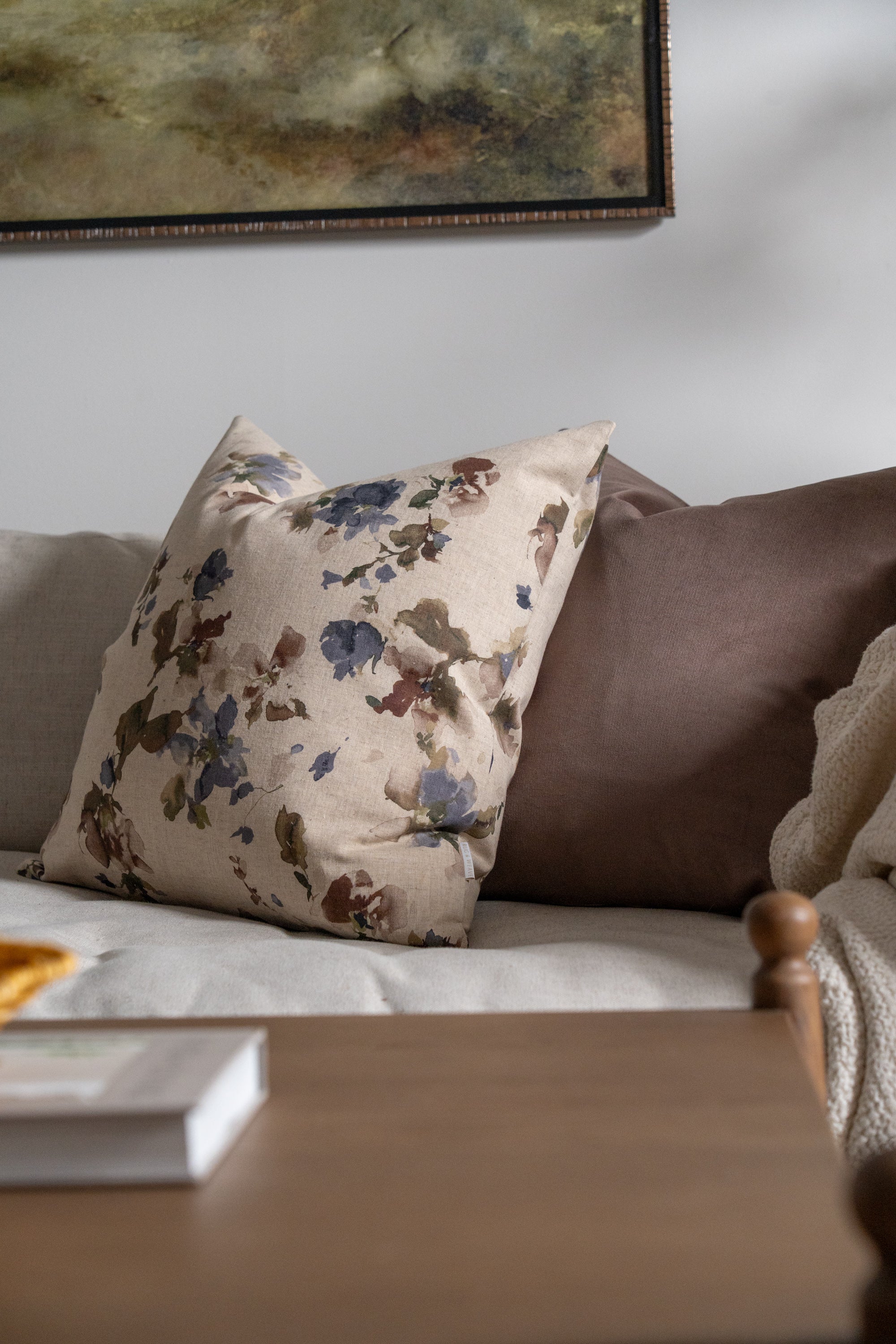 Earl Grey Pillow Cover 1 - PILLOWS - essentials - neutral Rug & Weave Pillows