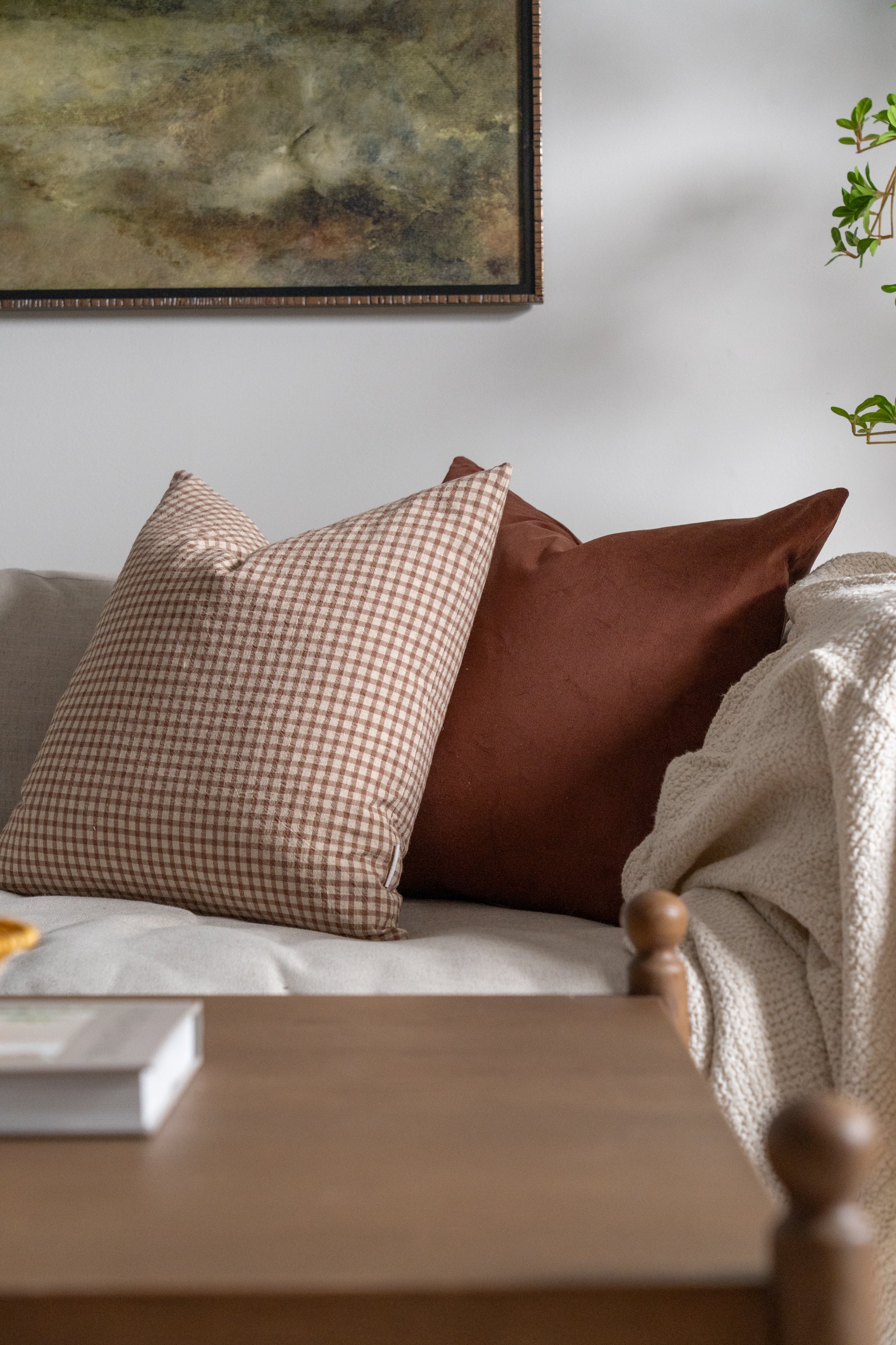 Nutmeg Pillow Cover 1 - PILLOWS - essentials - neutral Rug & Weave Pillows