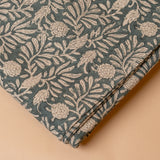Earthy Botanicals Block Print Tablecloth