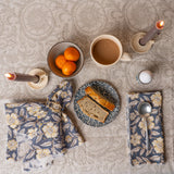 Block Print Cotton Napkins - set of 4 napkin set ORNA HOUSE