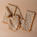Block Print Cotton Napkins - set of 4 napkin set ORNA HOUSE