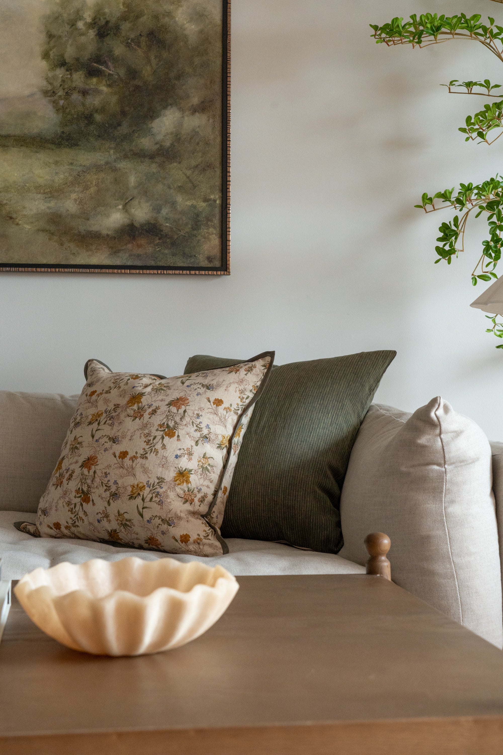 Sophie Pillow Cover 1 - PILLOWS - Linen - neutral Rug & Weave Pillows