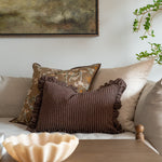 Mackie Pillow Cover 2 - PILLOWS - Linen - warm Rug & Weave Pillows