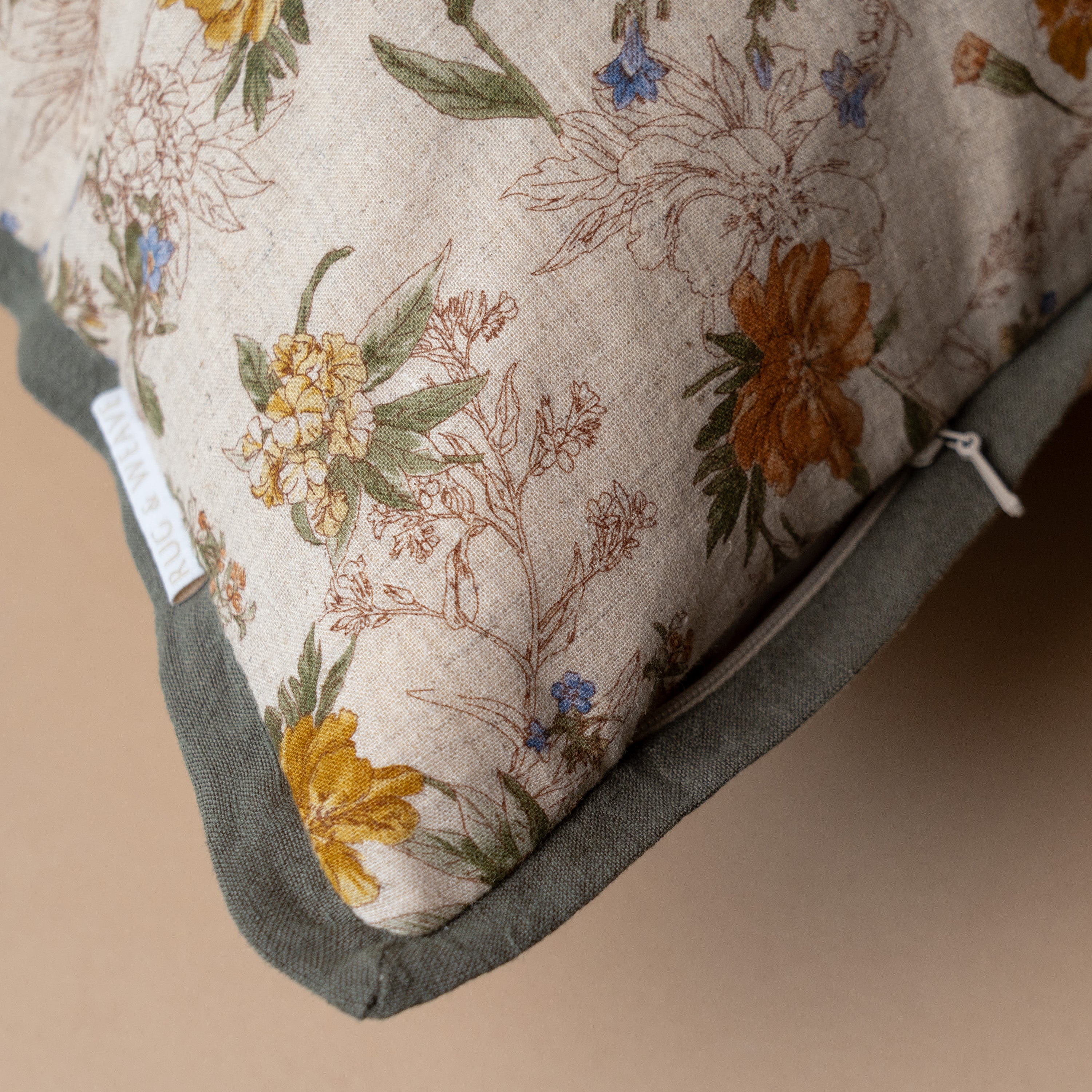 Sophie Pillow Cover 1 - PILLOWS - Linen - neutral Rug & Weave Pillows