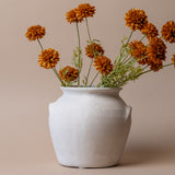 Faux Brown Mini Chrysanthemum Spray faux stem Indaba