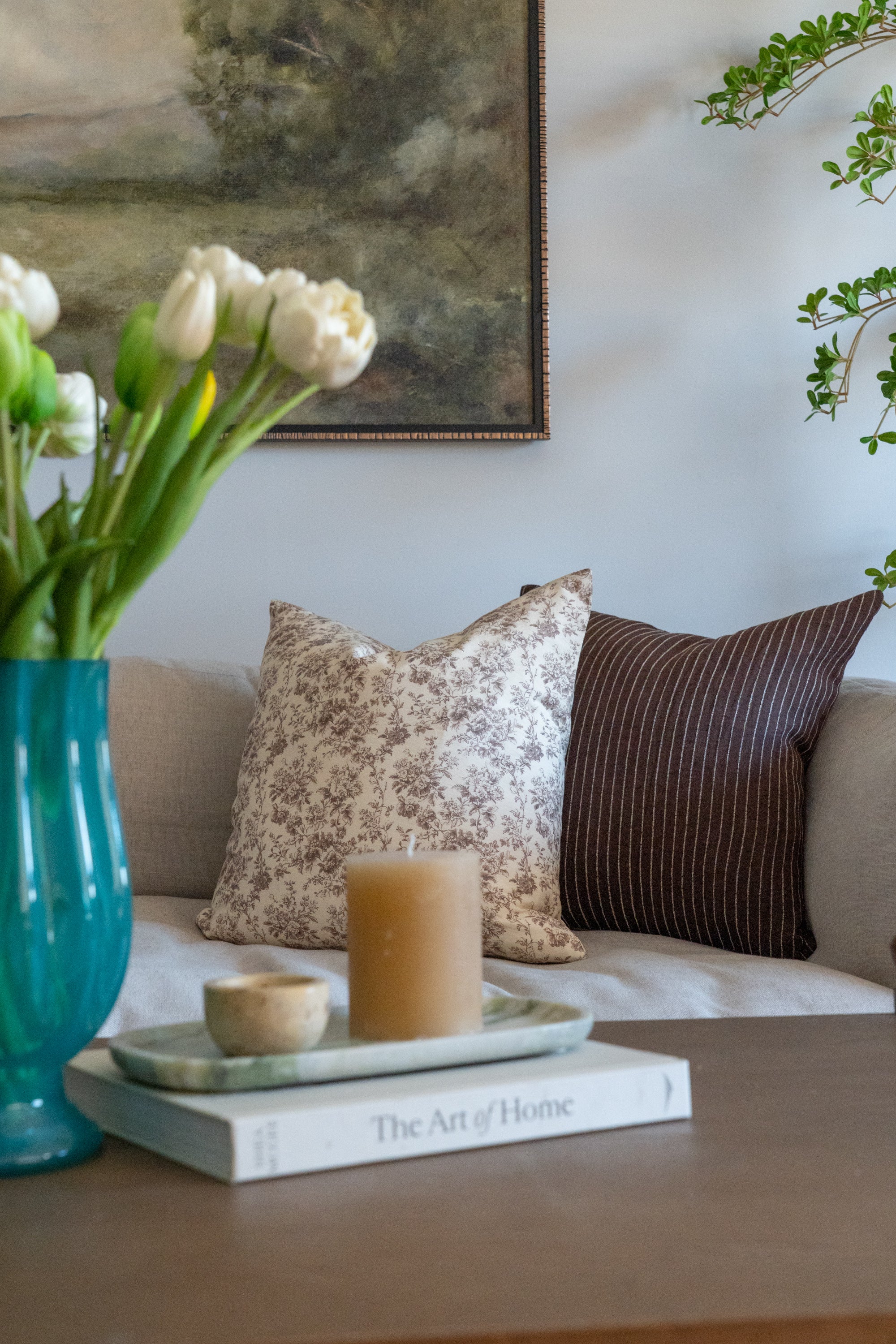 Enzo Pillow Cover 2 - PILLOWS - Linen - warm Rug and Weave Pillows