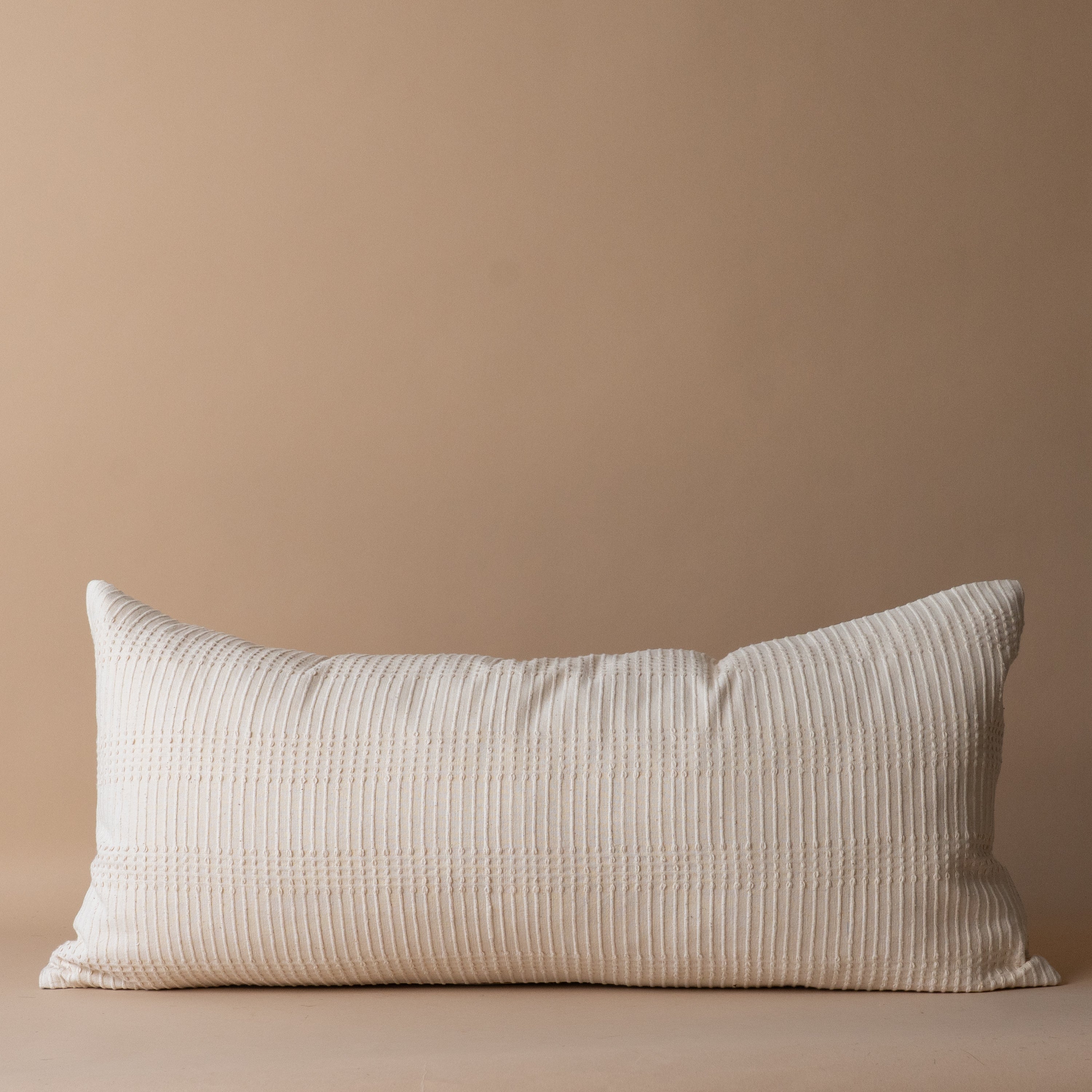 Liam Lumbar Pillow Cover 1 - PILLOWS - Thai - neutral Rug & Weave Pillows