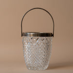 Vintage Glass Ice Bucket 0-a-VINTAGE-pot Rug & Weave