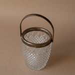 Vintage Glass Ice Bucket 0-a-VINTAGE-pot Rug & Weave