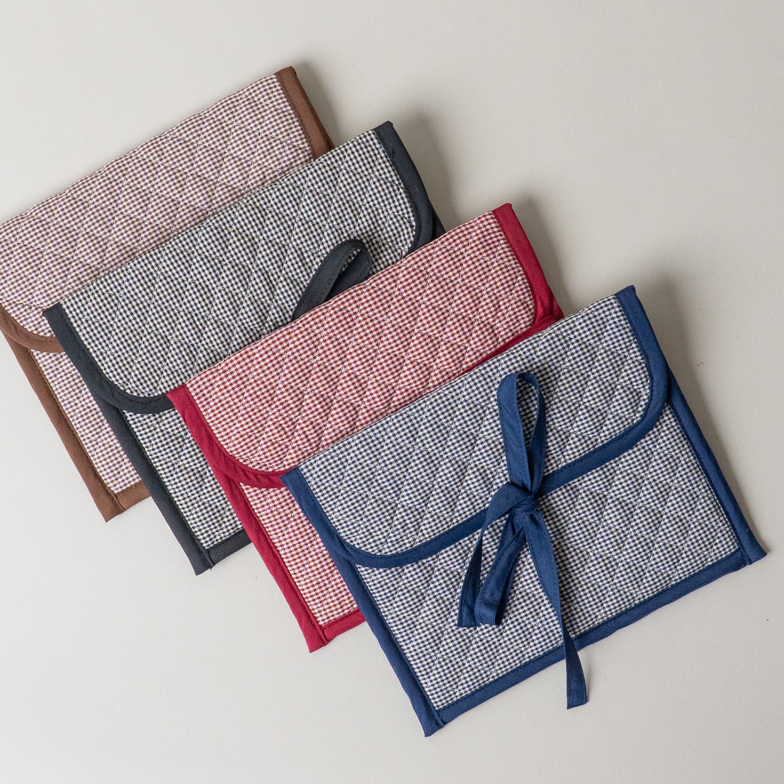 Quilted Gingham Kindle Sleeve kindle sleeve Rug & Weave Pillows