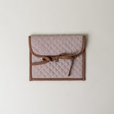 Quilted Gingham Kindle Sleeve kindle sleeve Rug & Weave Pillows Brown