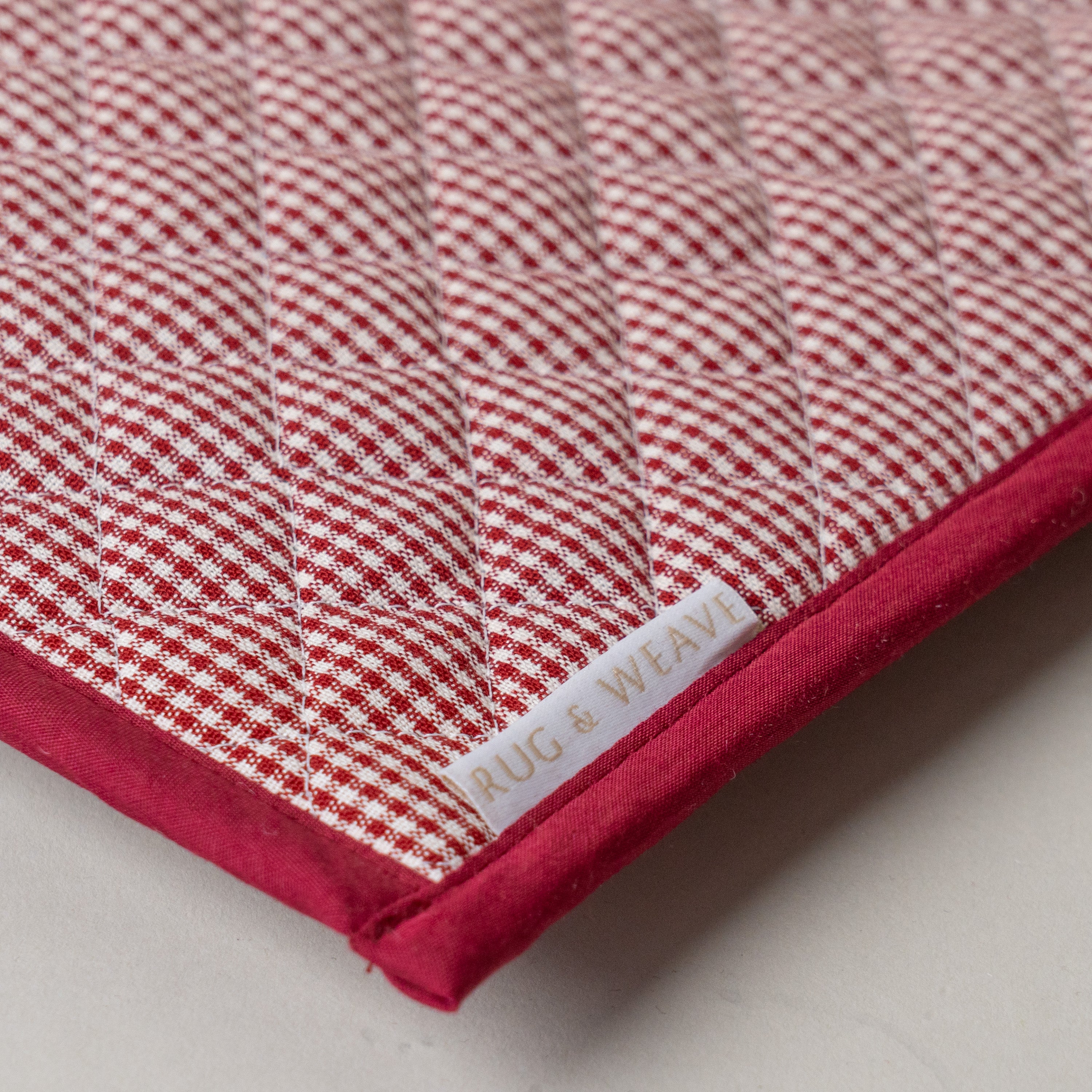 Quilted Gingham Kindle Sleeve kindle sleeve Rug & Weave Pillows
