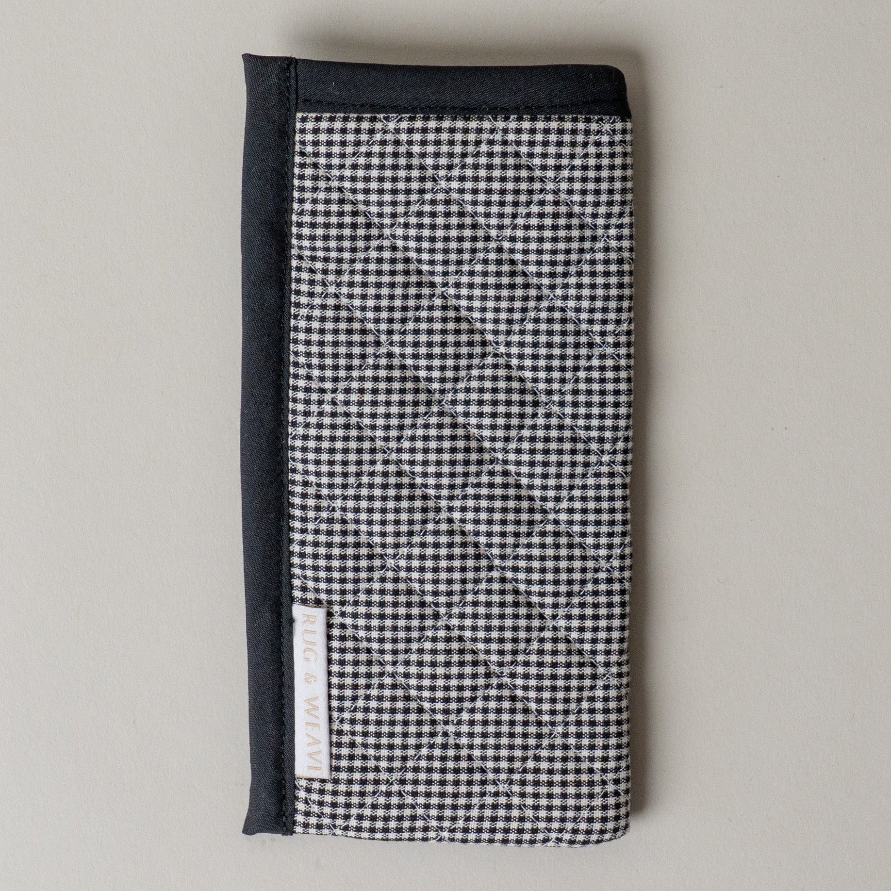 Quilted Gingham Glasses Sleeve glasses sleeve Rug & Weave Pillows