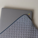 Quilted Gingham Laptop Sleeve laptop sleeve Rug & Weave Pillows