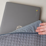 Quilted Gingham Laptop Sleeve laptop sleeve Rug & Weave Pillows