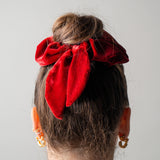 Festive Velvet Scrunchie