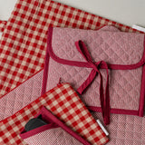 Quilted Gingham Kindle Sleeve kindle sleeve Rug & Weave Pillows