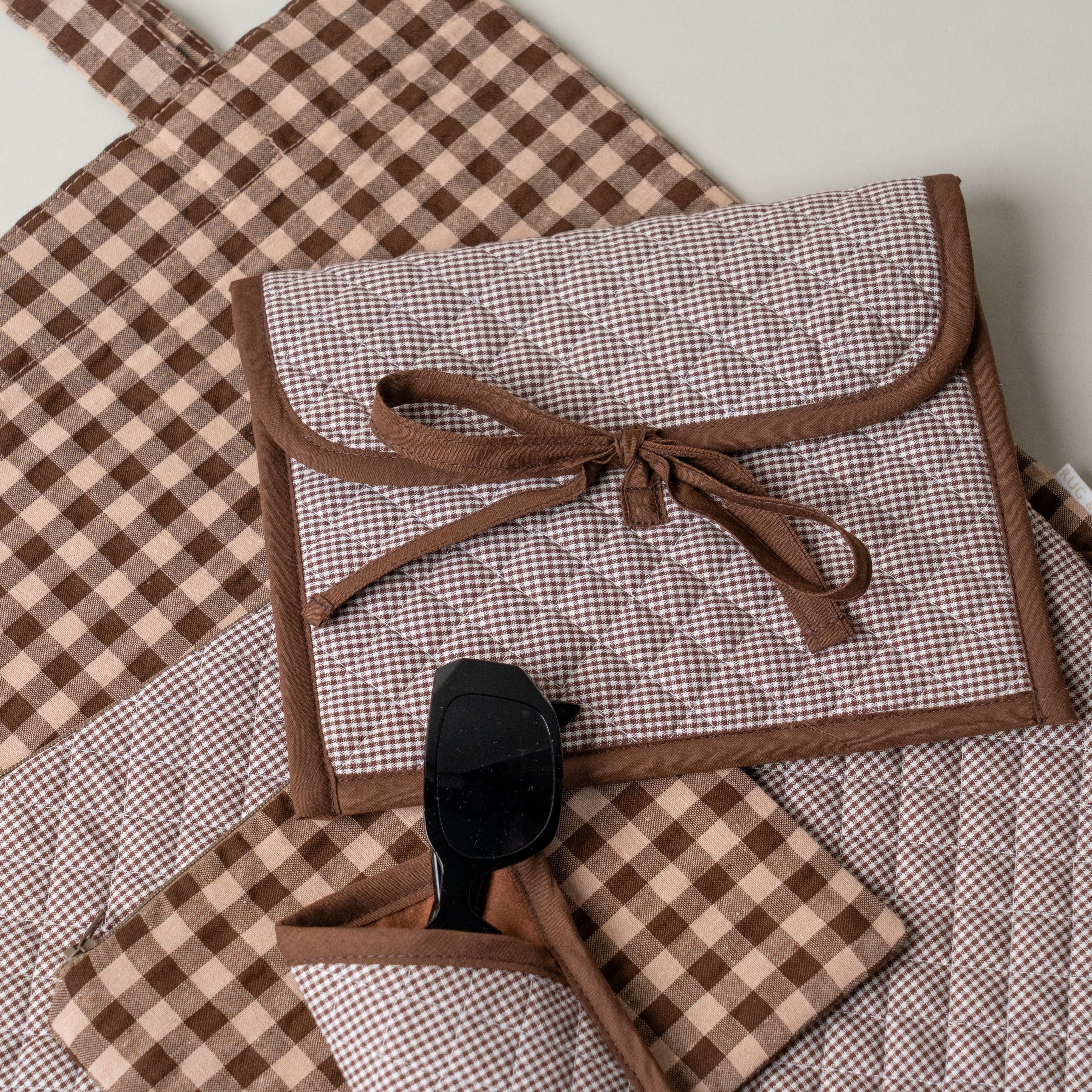 Quilted Gingham Kindle Sleeve kindle sleeve Rug & Weave Pillows