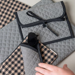 Quilted Gingham Kindle Sleeve kindle sleeve Rug & Weave Pillows