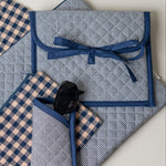 Quilted Gingham Kindle Sleeve kindle sleeve Rug & Weave Pillows