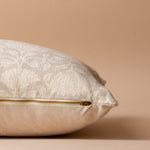 Lotus Long Lumbar Pillow Cover 1 - PILLOWS - Thai - neutral Rug & Weave Pillows