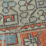 2'9" x 10'1" Vintage Oushak Rug RUGS - vintage Rug & Weave Rugs