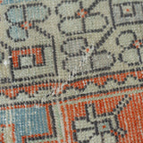 2'9" x 10'1" Vintage Oushak Rug RUGS - vintage Rug & Weave Rugs