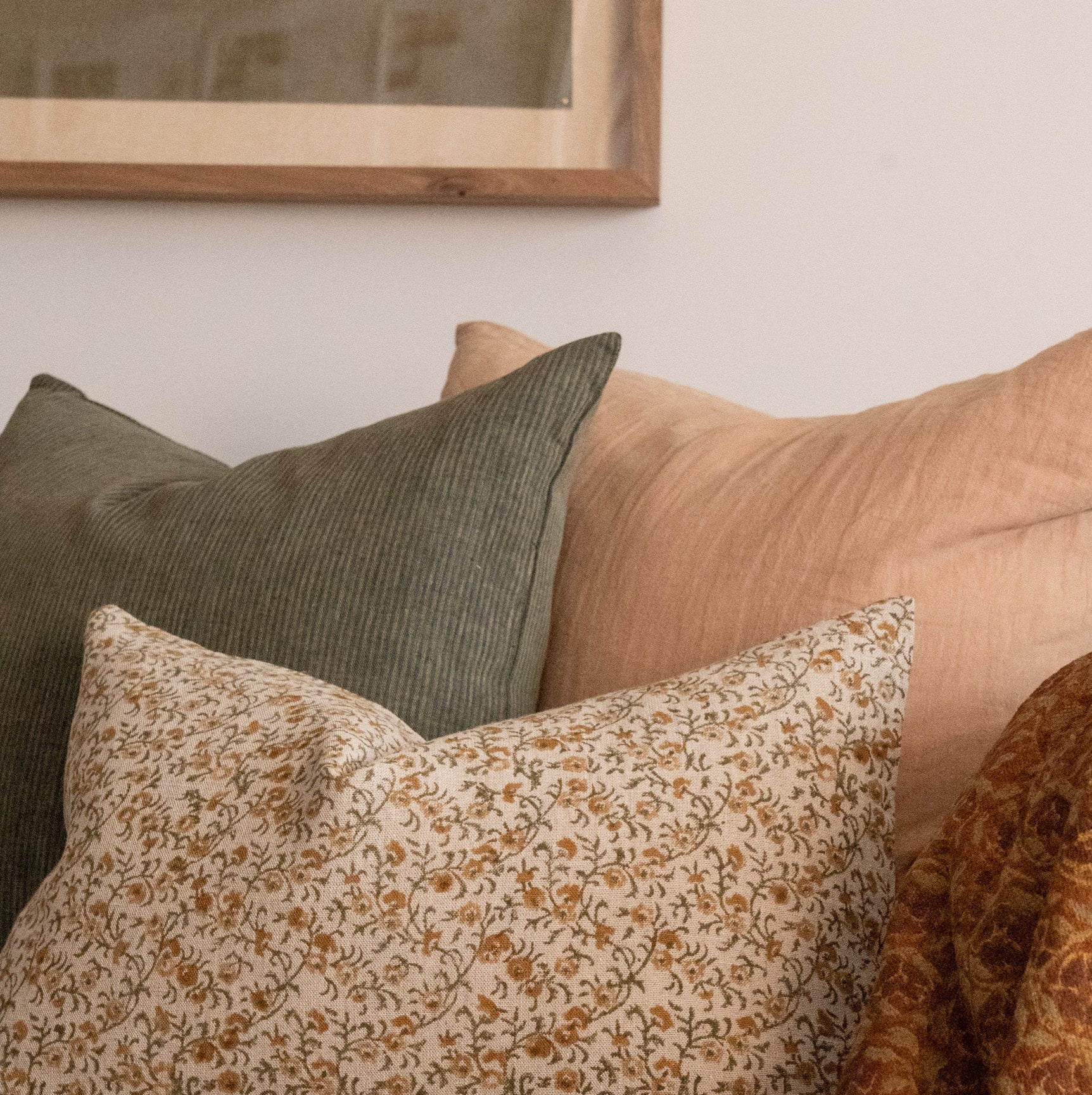 Oren Pillow Cover 3 - PILLOWS - linen - cool Rug & Weave Pillows