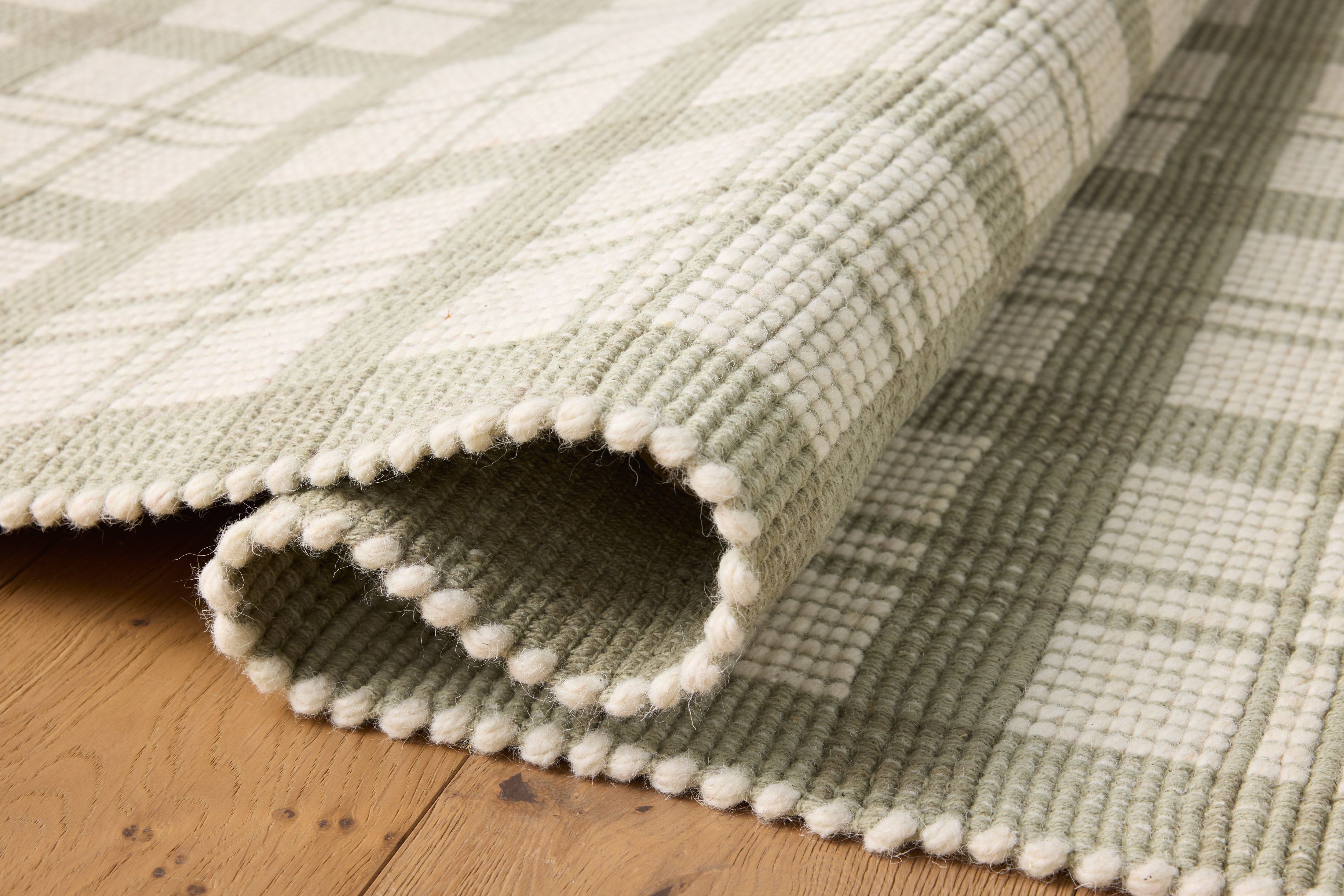 Joanna Gaines x Loloi Ryder Sage / Ivory Rug RUGS - wool Loloi