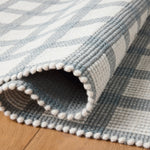 Magnolia Home by Joanna Gaines x Loloi Ryder Blue / Ivory Rug RUGS - cotton Loloi
