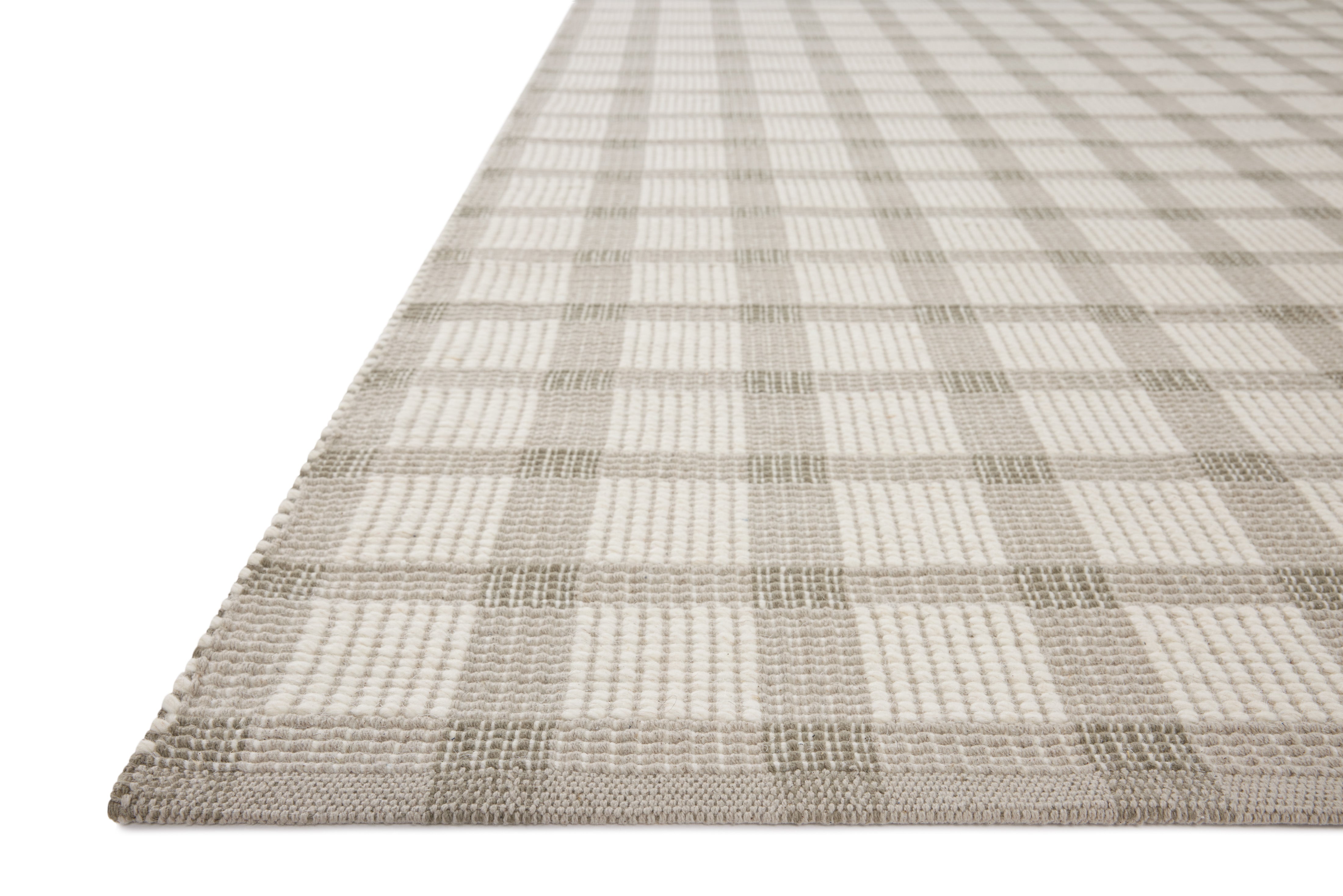 Magnolia Home by Joanna Gaines x Loloi Ryder Stone / Ivory Rug RUGS - cotton Loloi