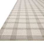 Magnolia Home by Joanna Gaines x Loloi Ryder Stone / Ivory Rug RUGS - cotton Loloi 18" x 18" sample