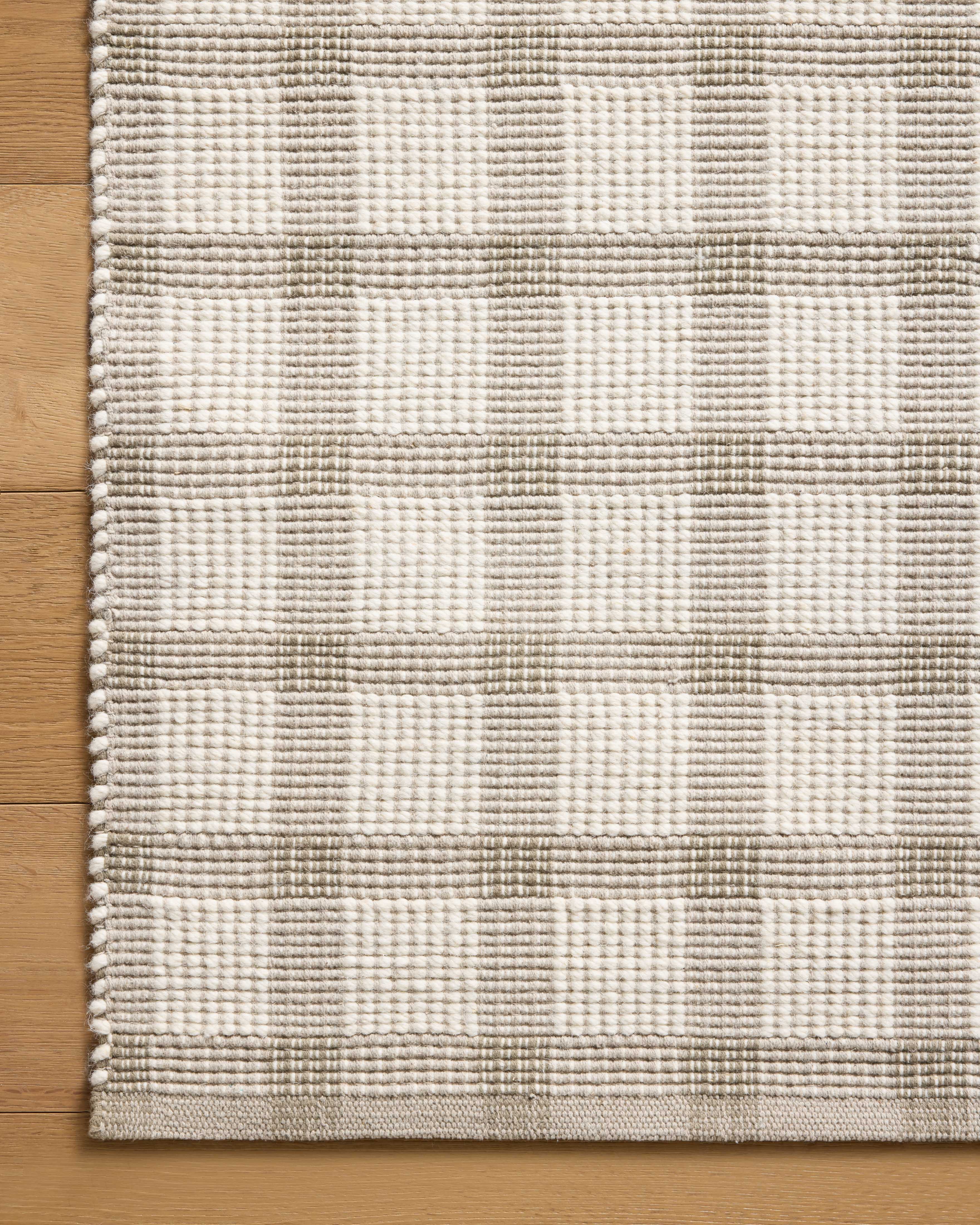 Magnolia Home by Joanna Gaines x Loloi Ryder Stone / Ivory Rug RUGS - cotton Loloi