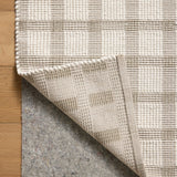 Magnolia Home by Joanna Gaines x Loloi Ryder Stone / Ivory Rug RUGS - cotton Loloi