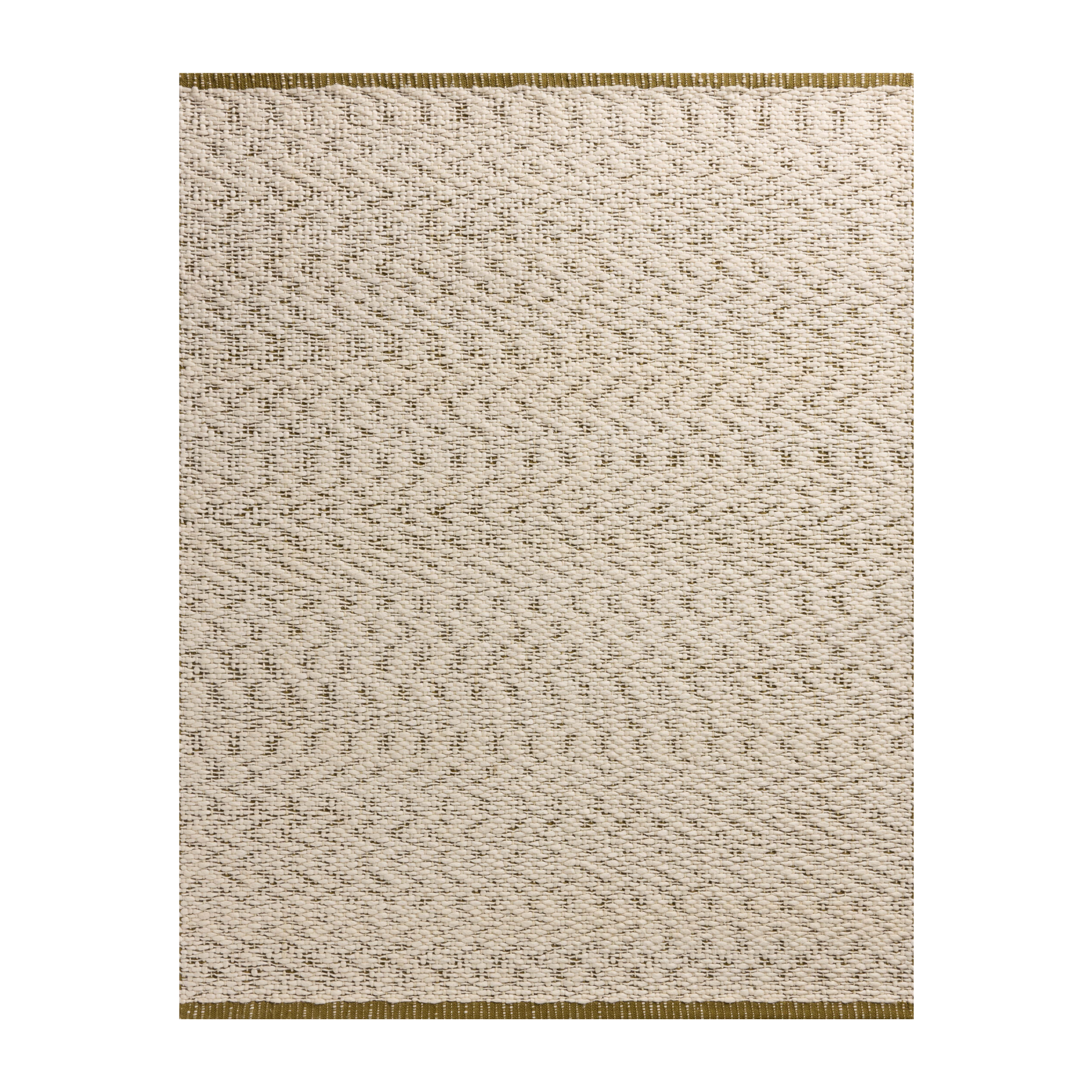 Magnolia Home by Joanna Gaines x Loloi Betty Ivory / Green RUGS - neutral Loloi 18" x 18" sample