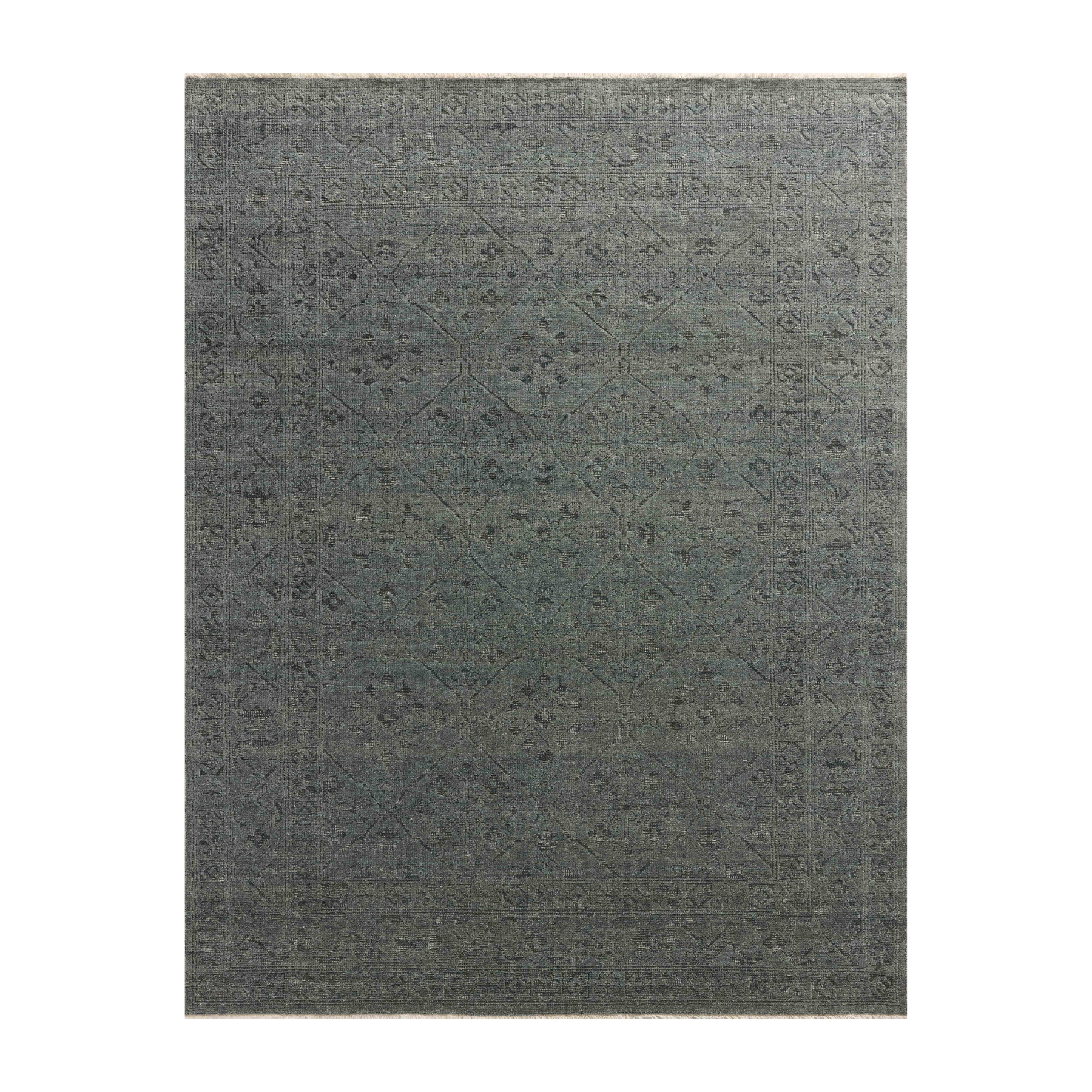 Magnolia Home by Joanna Gaines x Loloi Ruth Ocean / Midnight RUGS - patterned Loloi