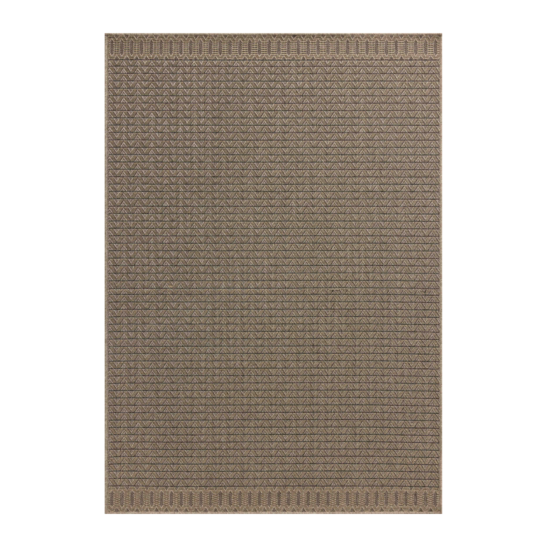 Chris Loves Julia x Loloi Providence Natural / Graphite Rug RUGS - outdoor Loloi 18" x 18" Sample