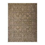 OVERSTOCK RUG - Magnolia Home by Joanna Gaines x Loloi Junie Lagoon / Natural Rug - 5'3" x 5'3" Round IN STORE - Sale Rugs Loloi