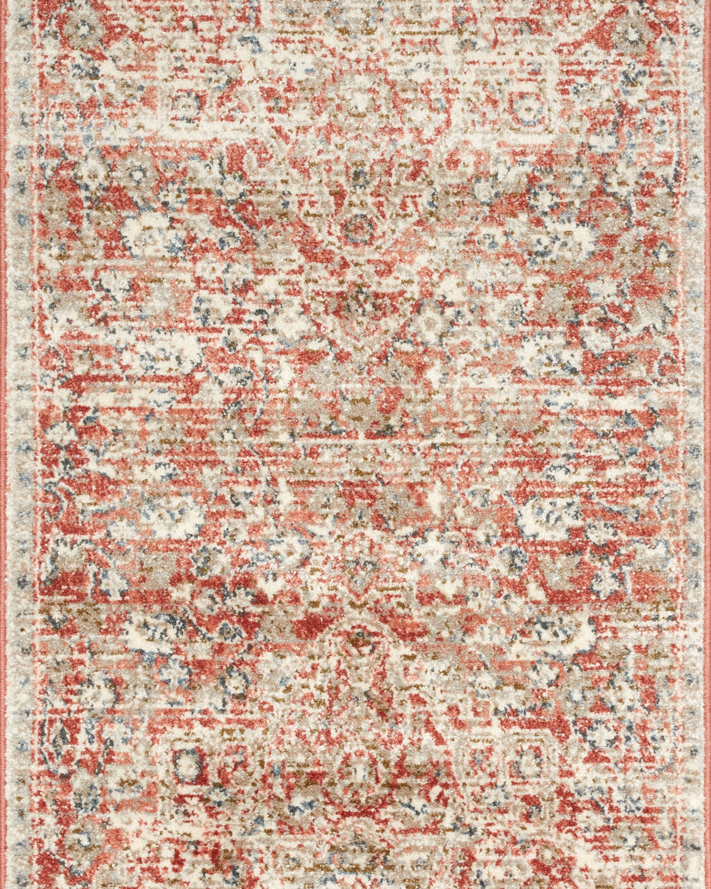 Loloi Saban Rust / Beige Rug Loloi