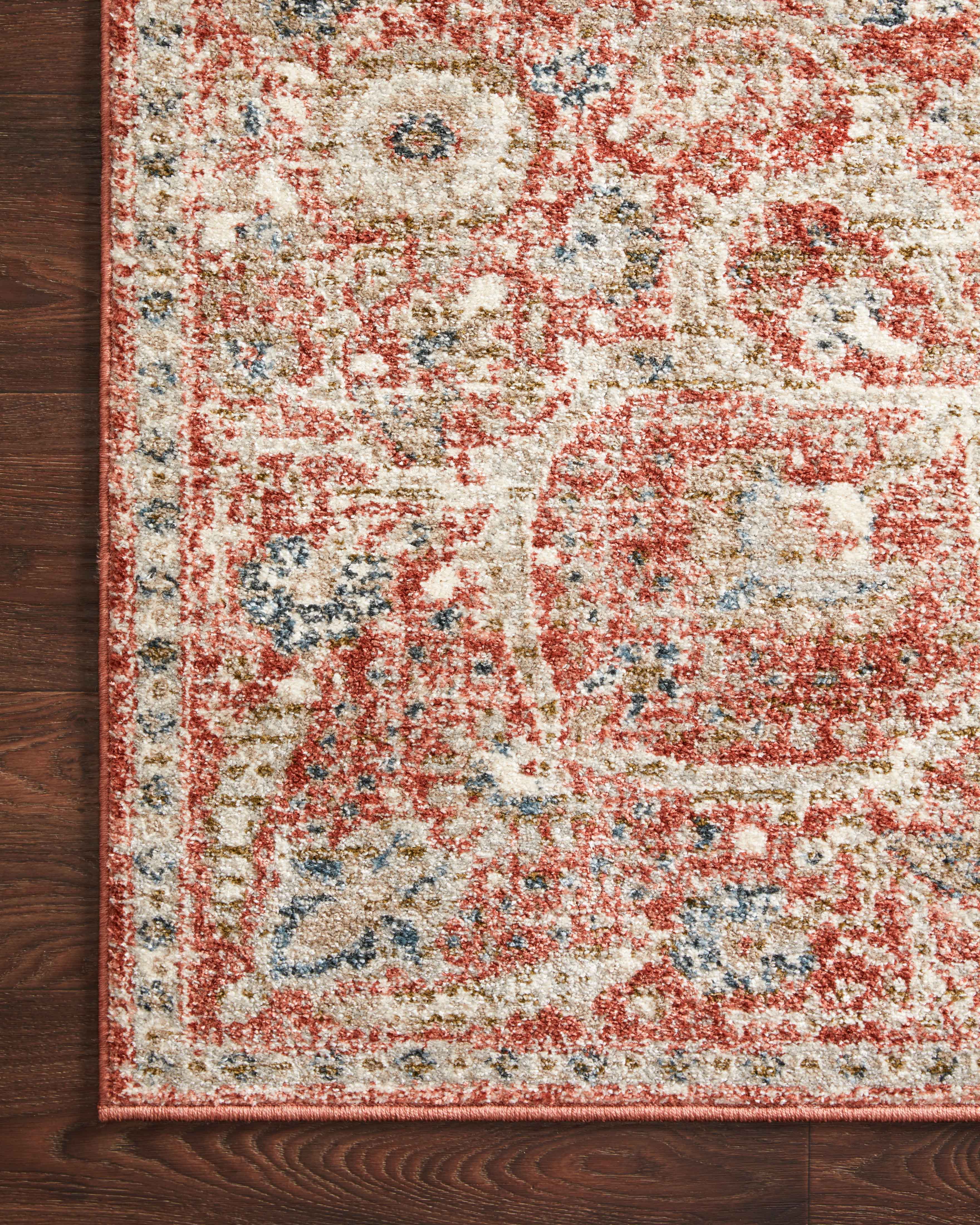 Loloi Saban Rust / Beige Rug Loloi