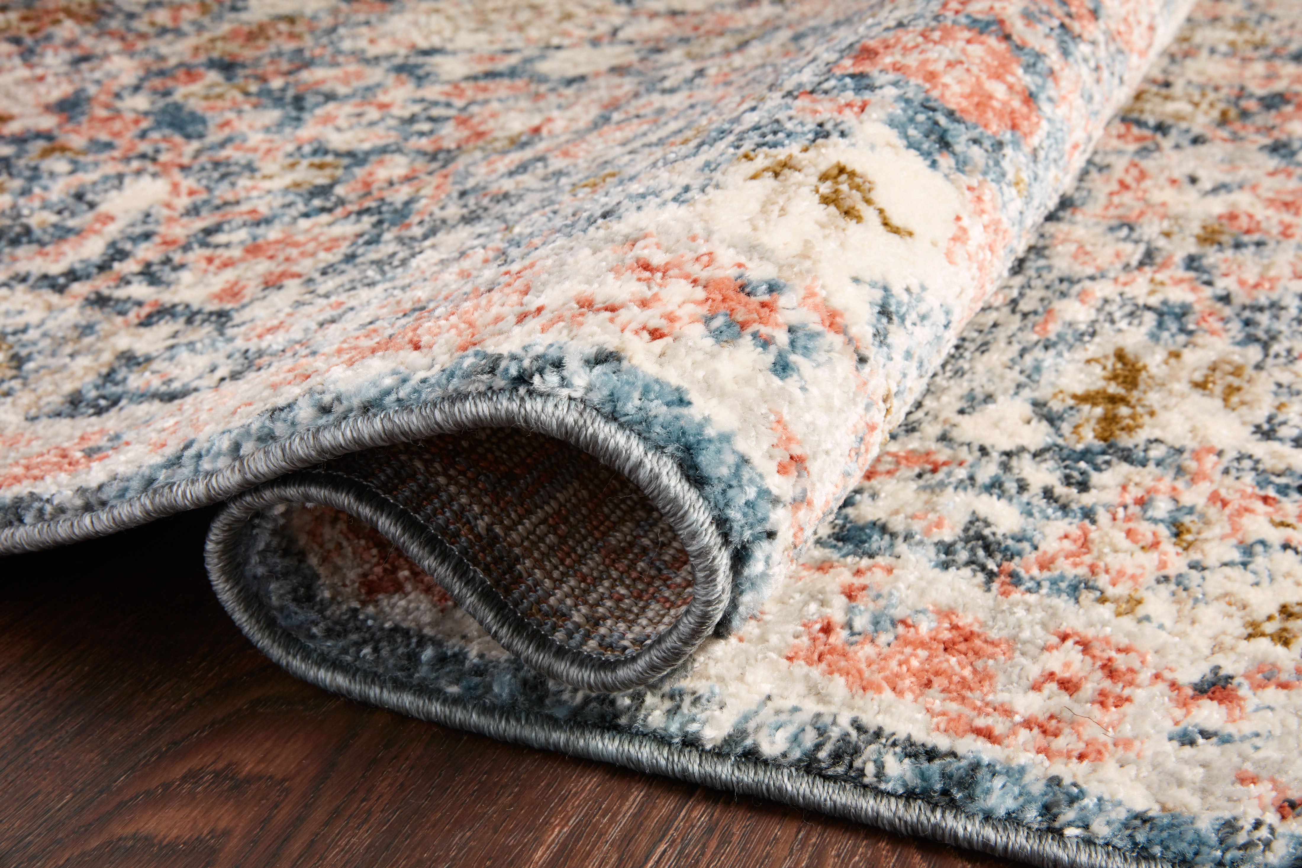 Loloi Saban Navy / Rust Rug Loloi